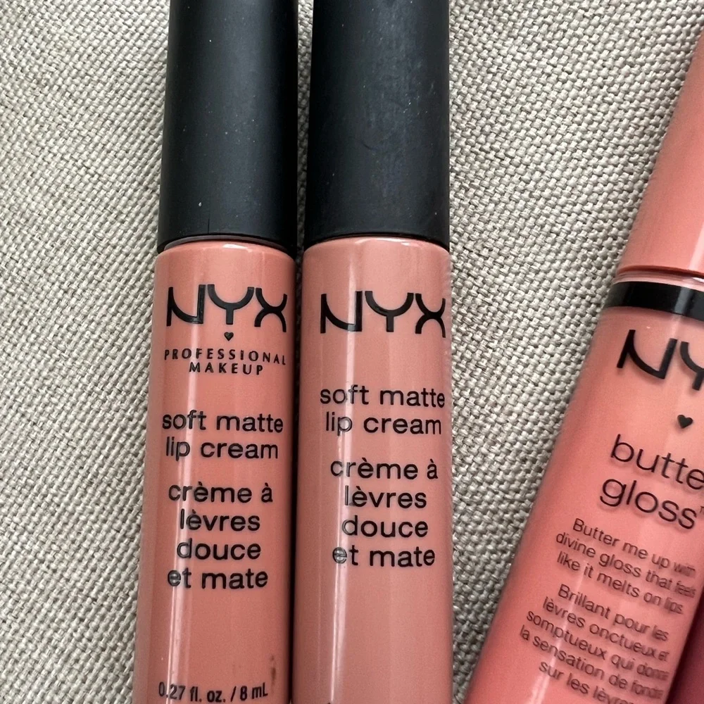 NYX Soft Matte Lip Creams & NYX Butter Glosses